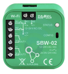 Sterownik bramowy Wi-Fi Zamel SBW-02 2-kanałowy