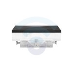 Lampa ostrzegawcza biała Proxima Słupkowa montowana w słupku 12V