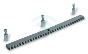 Listwa zębata metalowa, ocynkowana 30x8mm / 1m