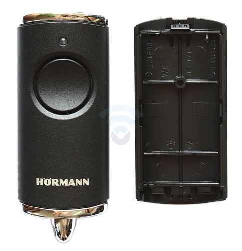 Obudowa pilota Hormann HSE1 czarna matowa z chromem 439779