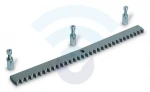 Listwa zębata metalowa, ocynkowana 30x10mm / 1m