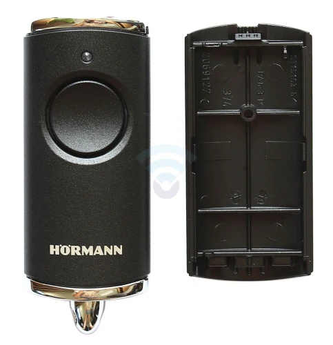 Obudowa pilota Hormann HSE1 czarna matowa z chromem 439779