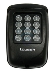 Klawiatura kodowa bezprzewodowa Tousek TORCODY RS 868 czarna 13170080